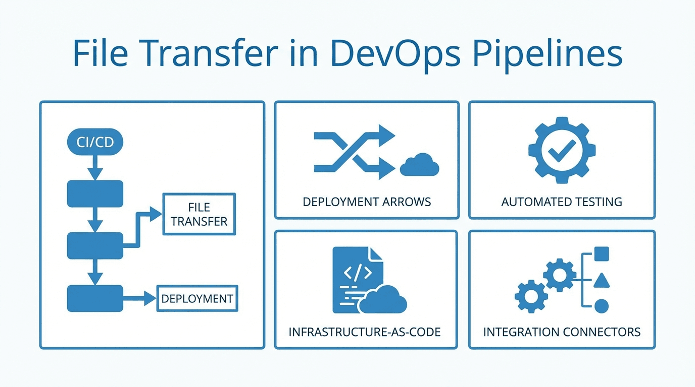 File Transfer in DevOps and CI/CD Pipelines