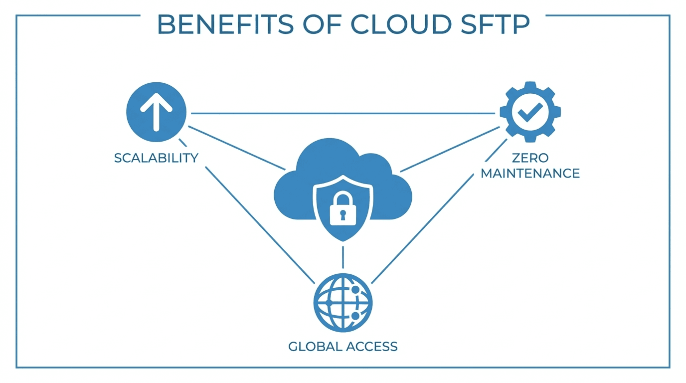 Benefits of a Cloud-Based SFTP Server