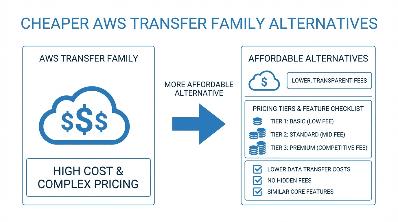 Cheaper Alternatives to AWS Transfer Family