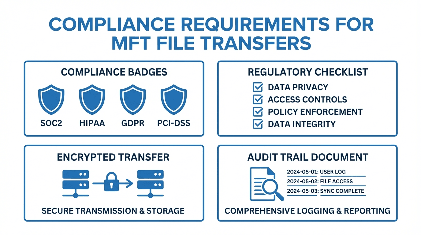 Compliance and Regulatory Requirements for Managed File Transfer
