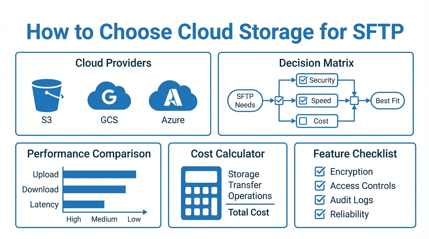 How to Choose the Right Cloud Storage for Your SFTP Server