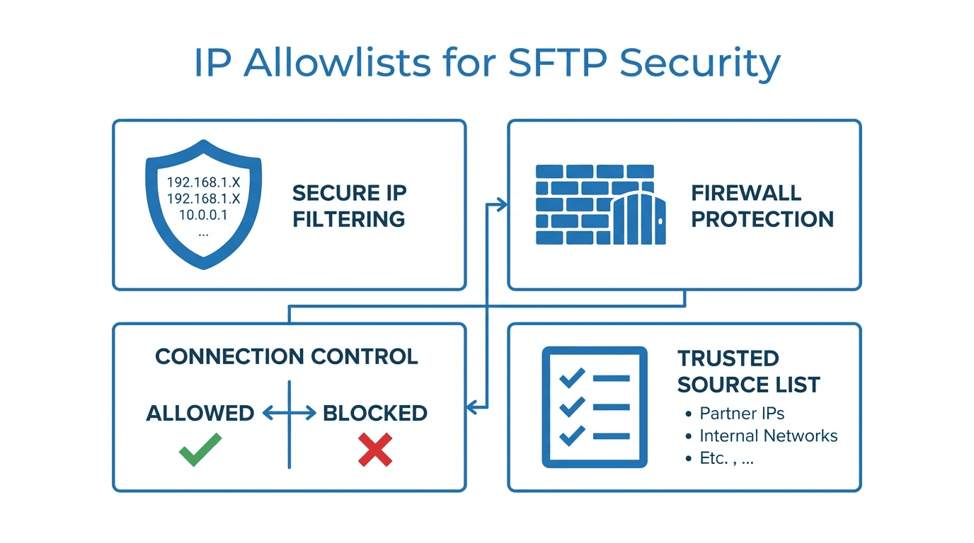 Using IP Allowlists to Secure Your SFTP Server