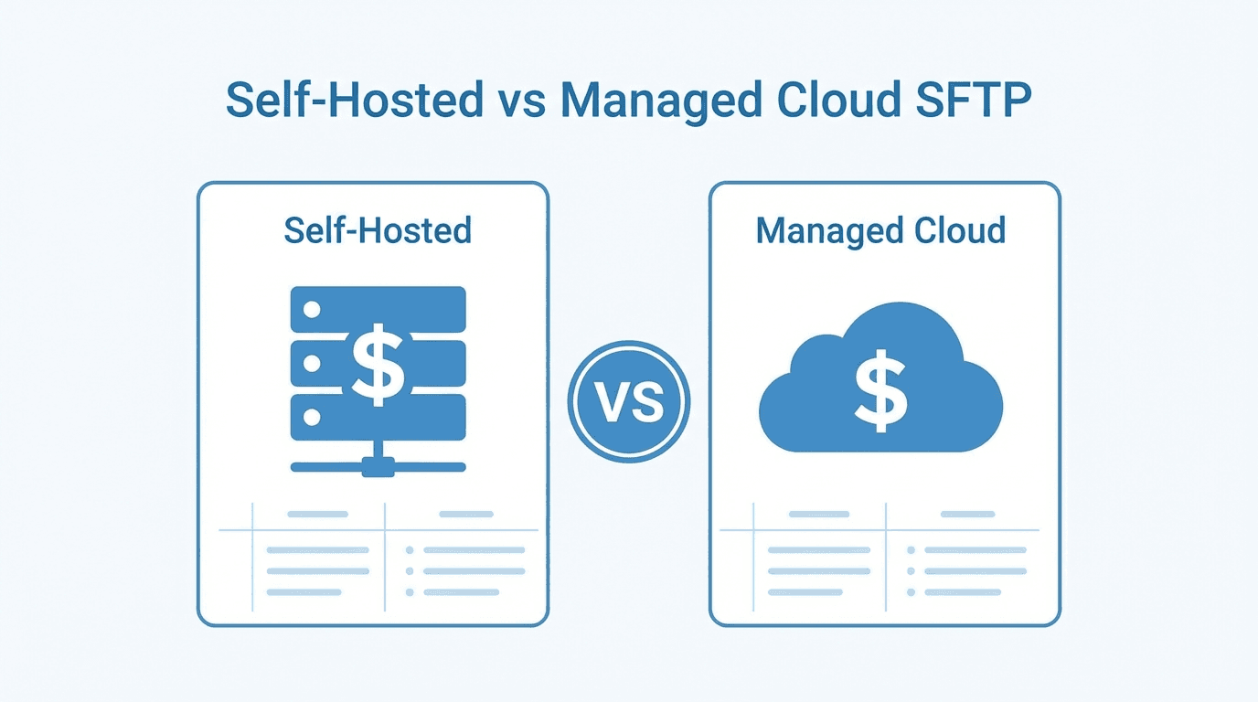 Cost Analysis: Self-Hosted vs Managed Cloud SFTP