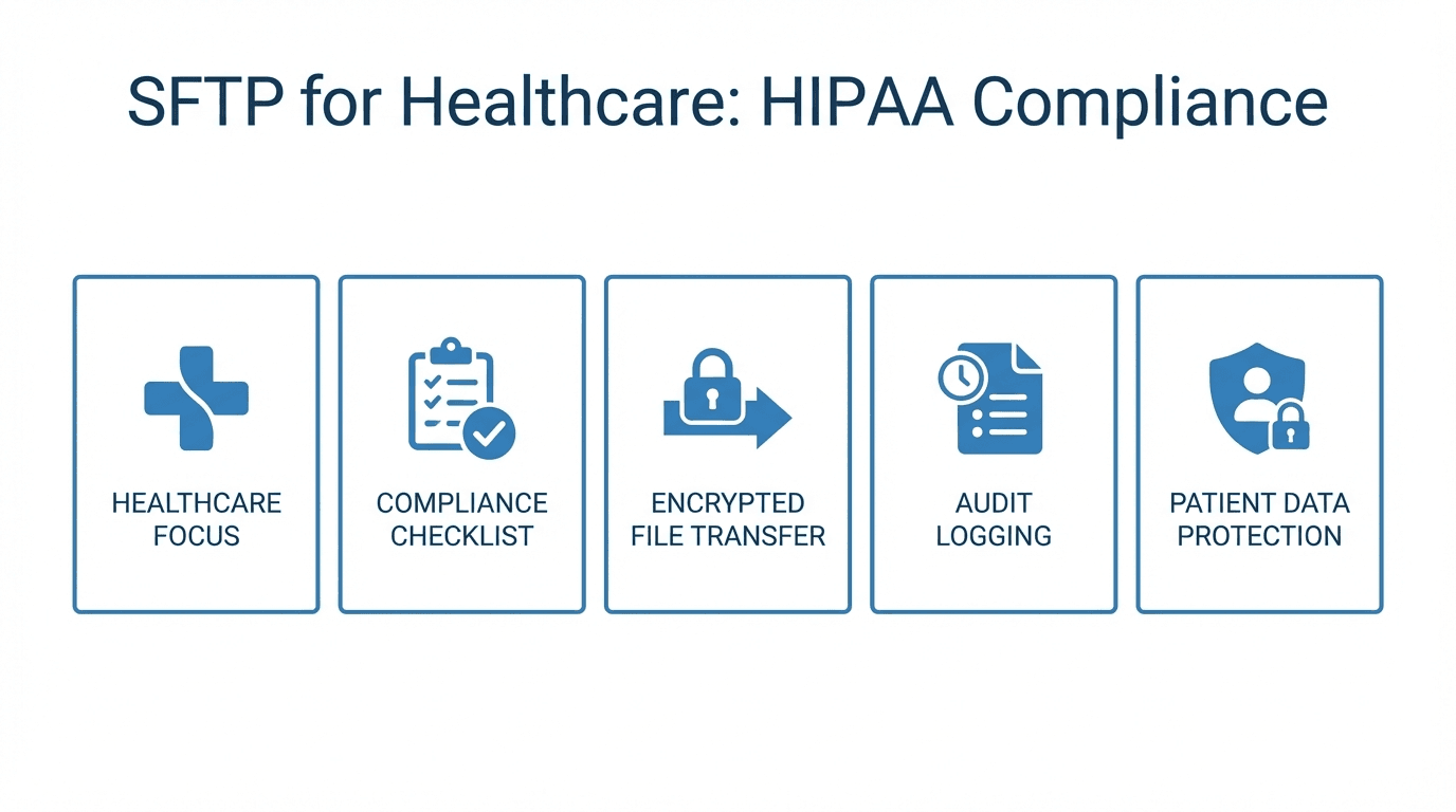 SFTP for Healthcare: Meeting HIPAA Compliance Requirements